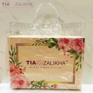 Add On Tranparent PVC Totebag For Gift Box